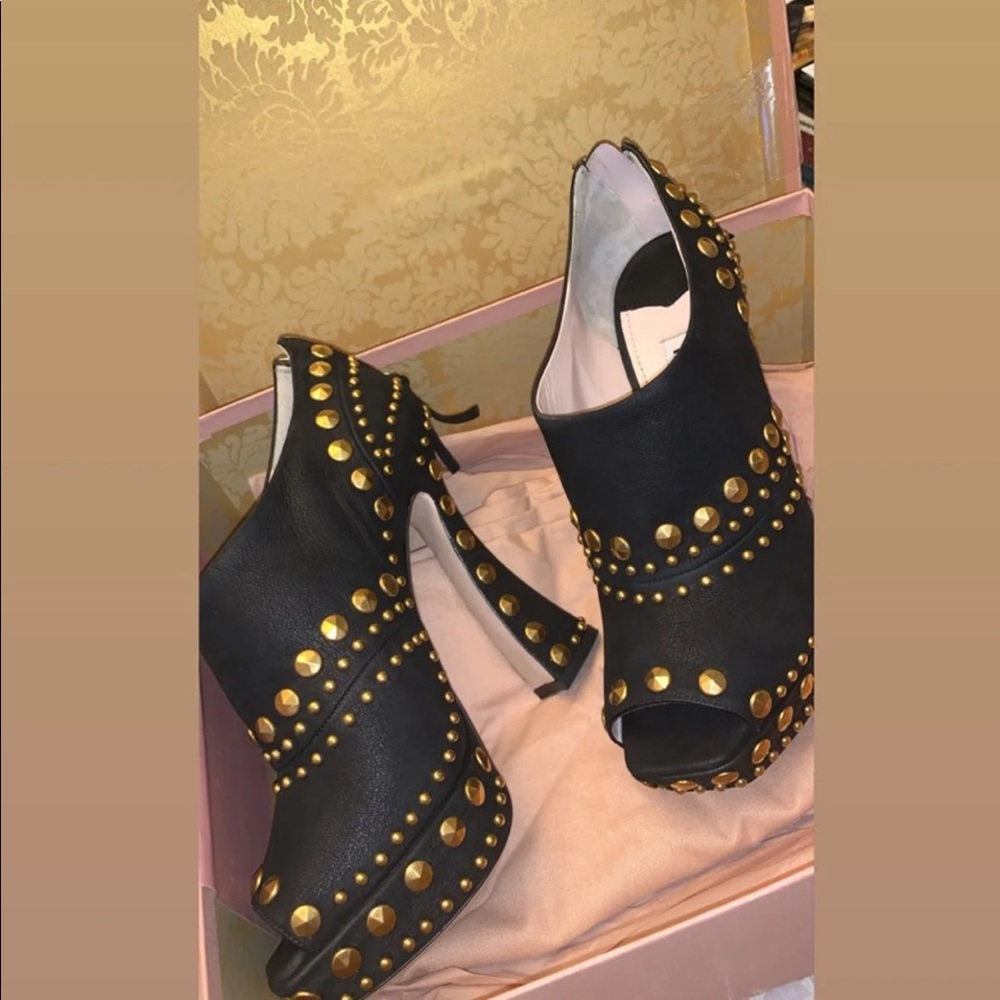 Miu Miu studded heels
